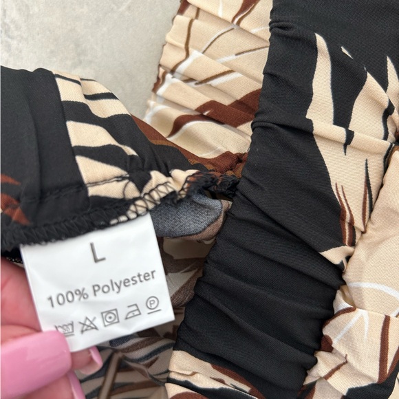 NWOT SHEIN Backless Spaghetti Strap V-neck Cami Top & Split Hem Maxi Skirt - Picture 11 of 11